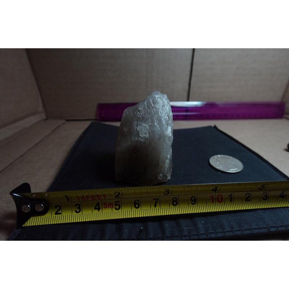 Smoky quartz cone — UNIDENTIFIED below (TBD)